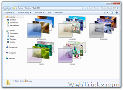 windows7 build 7068 theme pack
