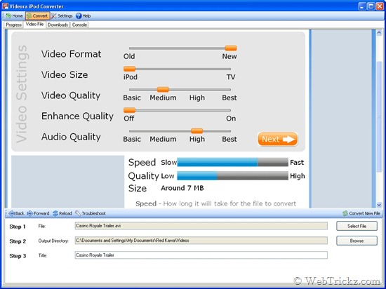 PSP Video 9 - PSP video converter 