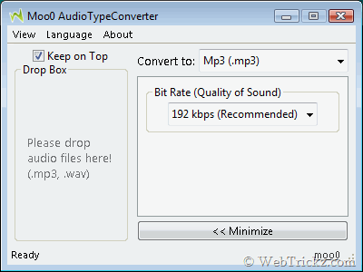 Moo0 AudioTypeConverter