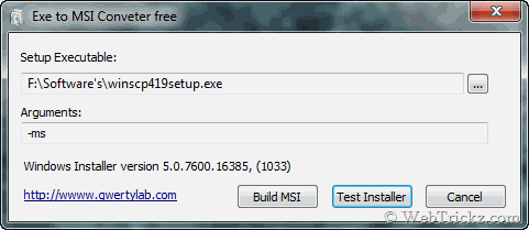 Exe to Msi Converter Exe to Msi Converter