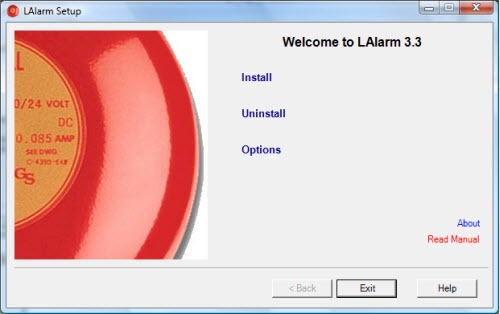LAlarm - Free laptop alarm to protect laptop and data LAlarm - Free laptop alarm to protect laptop and data