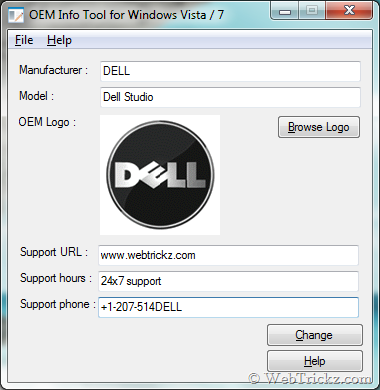 OEM Info Tool OEM Info Tool
