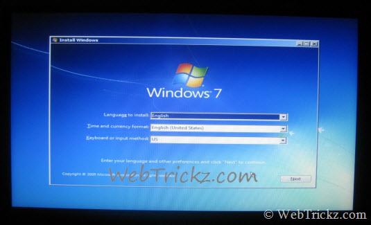 How To Install Windows 7 Starter On Netbook From Usb