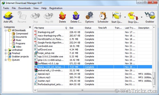 Enable resume capability internet download manager