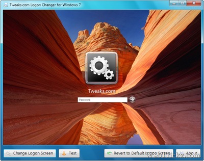 Change Logon screen in Windows 7
