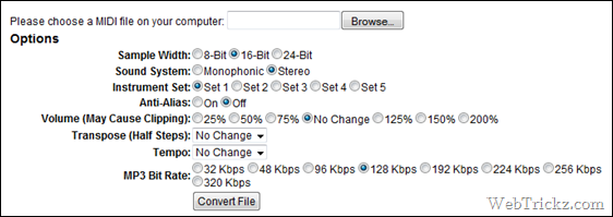 mp3 to midi online free