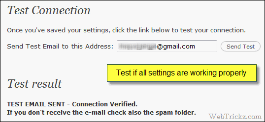 Test your connection