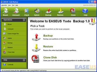 easeus disk copy 2.3 copy to smaller disk drive