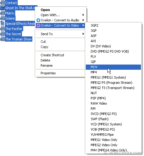 Context Menu Audio Converter 1.0.118.194 free downloads