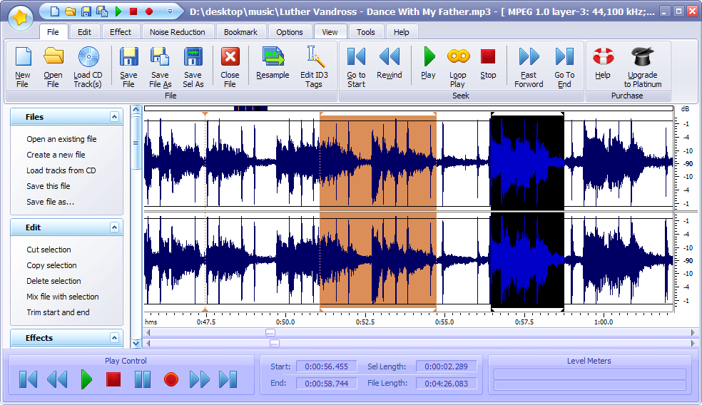 free wav editor mp3