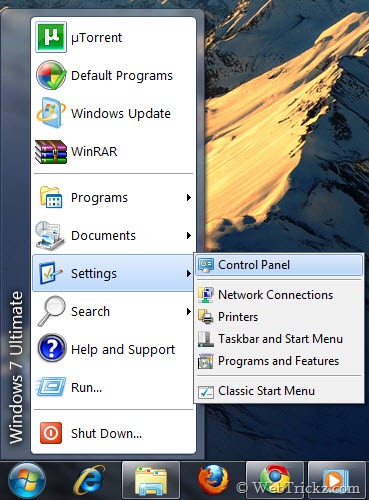 Classic Start Menu