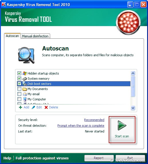 kaspersky virus removal tool 2019