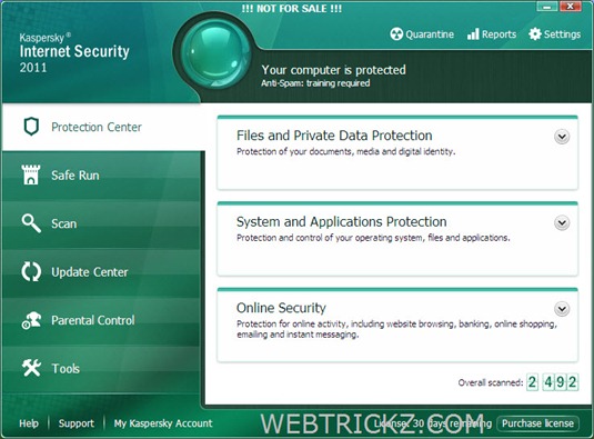 Kaspersky Internet Security 2011 Beta