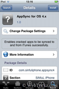 Install AppSync