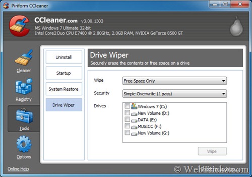CCleaner 3.0