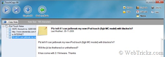 touchcopy for mac 10.6