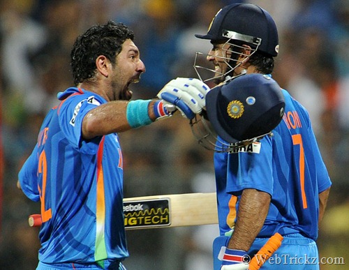 Yuvi and Dhoni