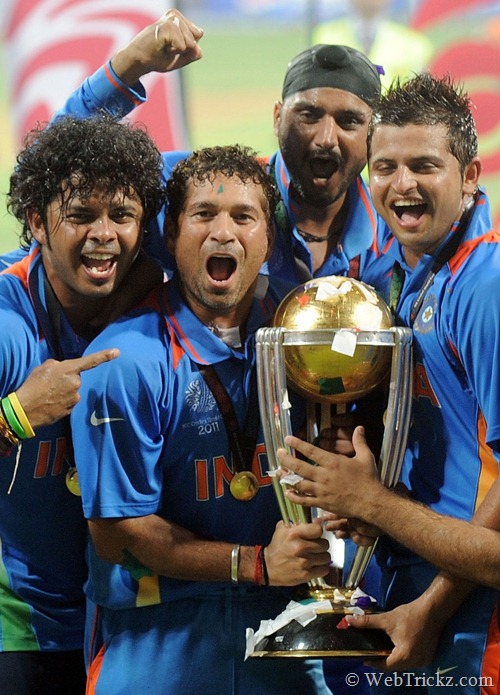 Cricket World Cup 2011 Final India Match Winning Photos 6627