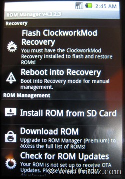 ROM Manager