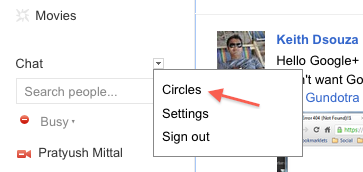 google+ chat