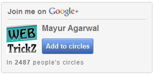 Google Plus widget