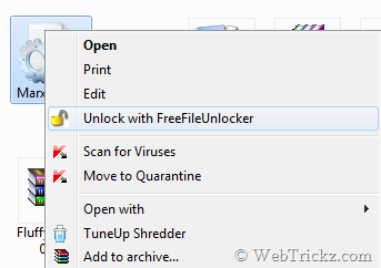 Free File Unlocker_explorer-context-menu