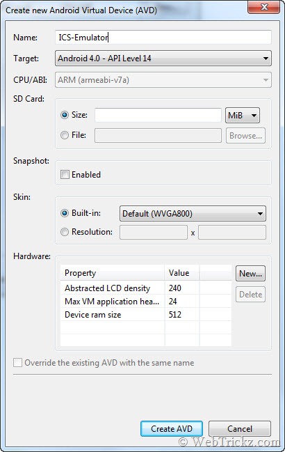 ice cream sandwich android emulator mac