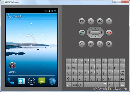 Android 4.0 ICS Emulator