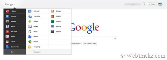 new google bar