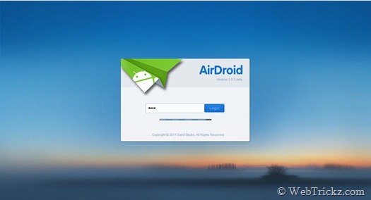 airdroid login web