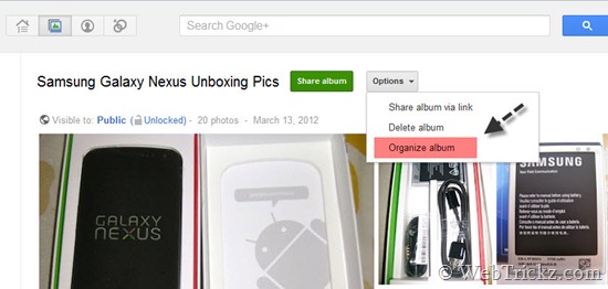 Google-plus-album-options