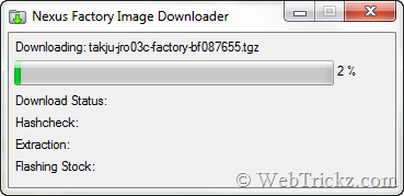 Nexus Factory Image Downloader