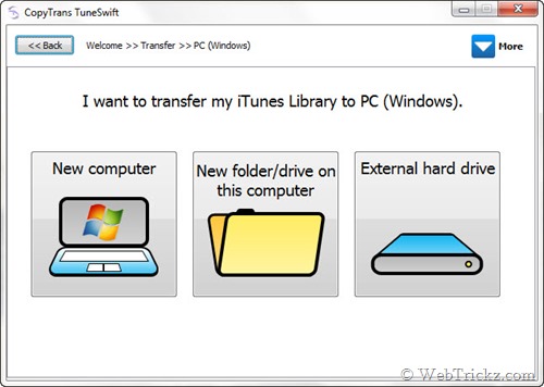 transfer itunes library from mac to mac