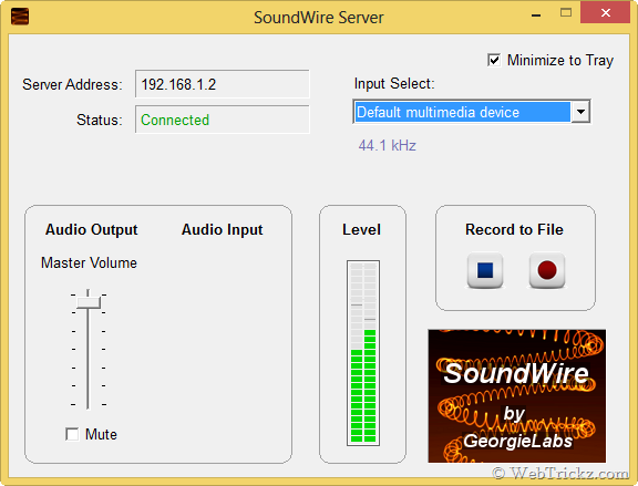 Soundwire как подключить телефон к пк