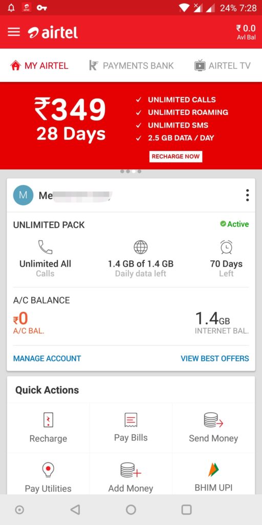 How to Check Airtel 3G Data Balance and Validity