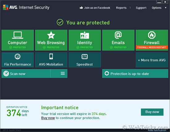 AVG Internet Security 2013