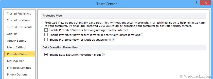 word document protected view landscape