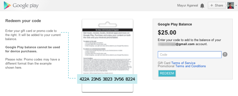 ✓ How to Redeem Google Play Gift Card From Another Country Simple