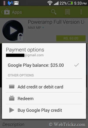 How To Redeem Google Play Gift Cards Outside Us In India