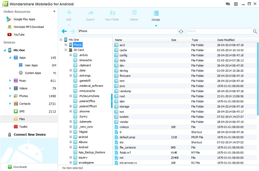 android file explorer windows