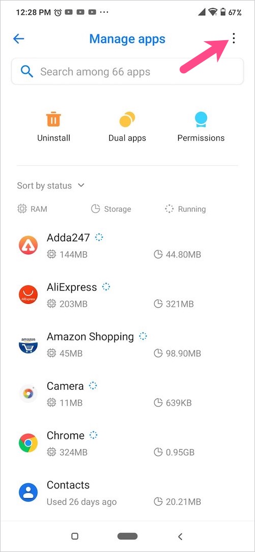 change default apps in miui 11 and miui 10