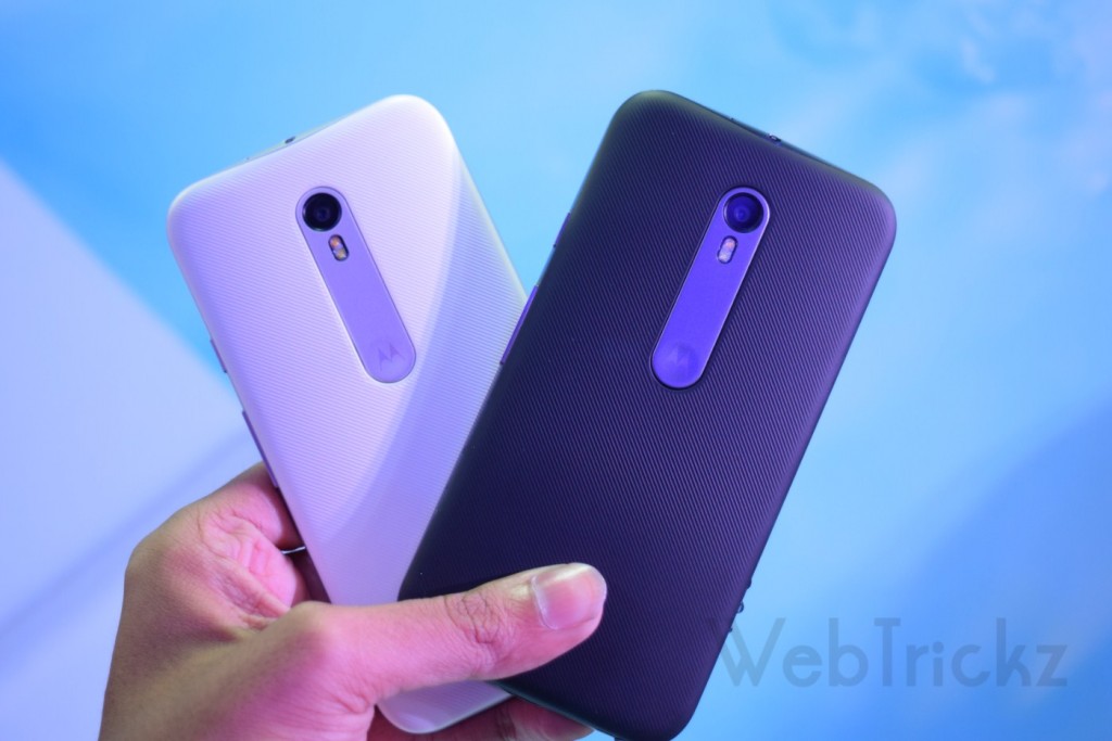 Moto G 2015 White & Black