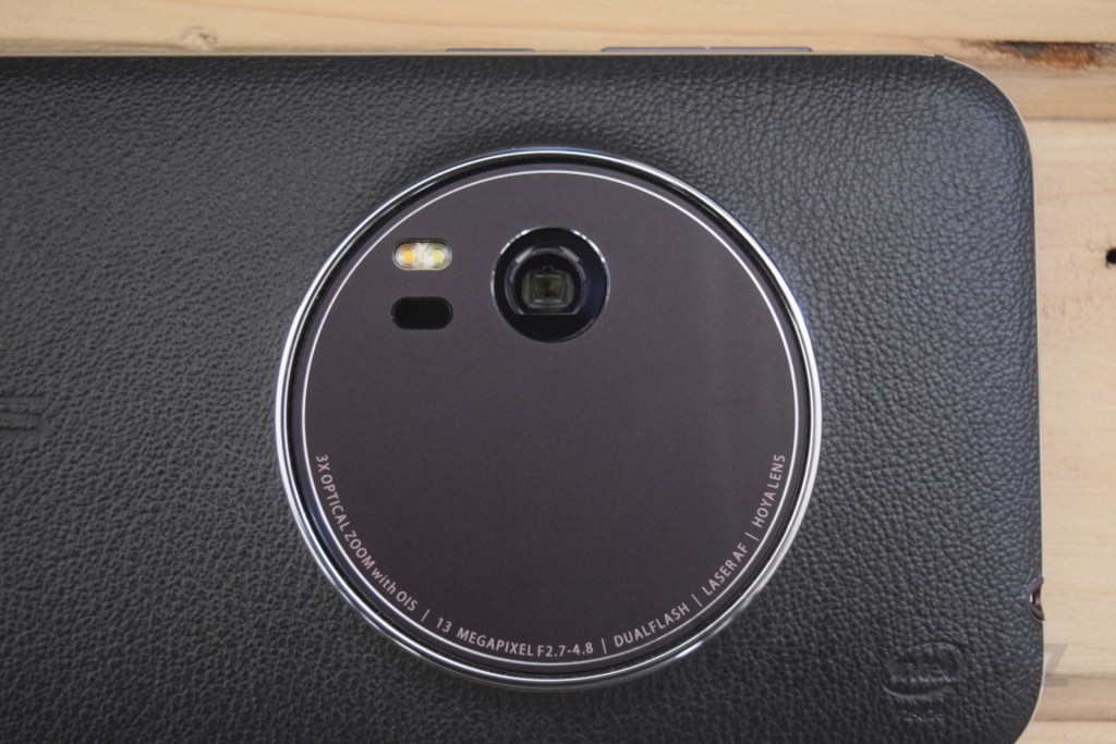 Zenfone Zoom camera with 3x optical zoom