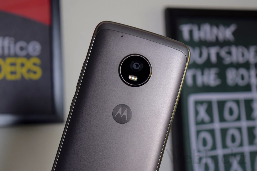 Moto G5 Plus rear camera 