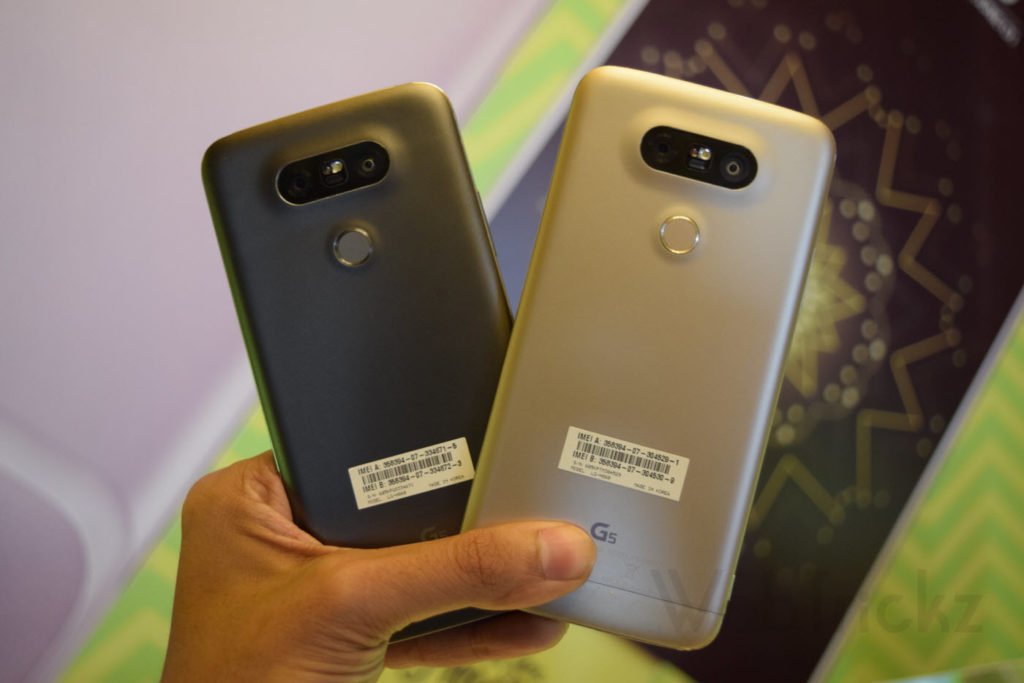 LG G5_Titan and Silver color