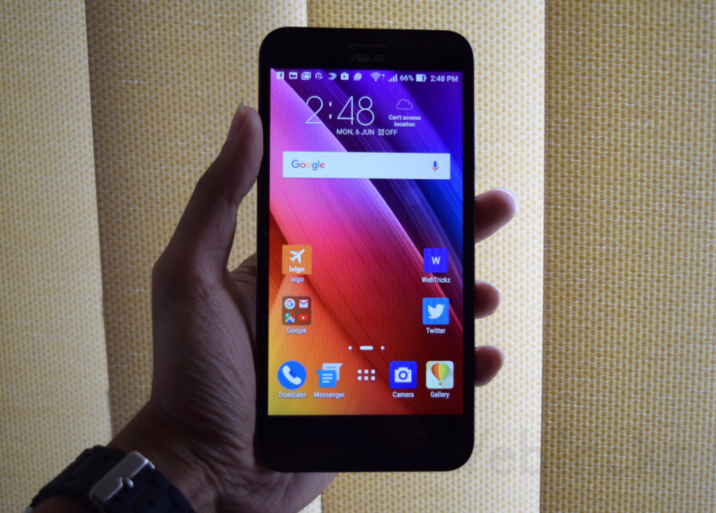 Zenfone Max 5.5-inch HD display