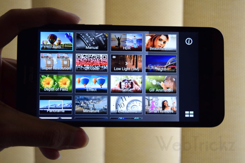 Zenfone Max_Camera Modes