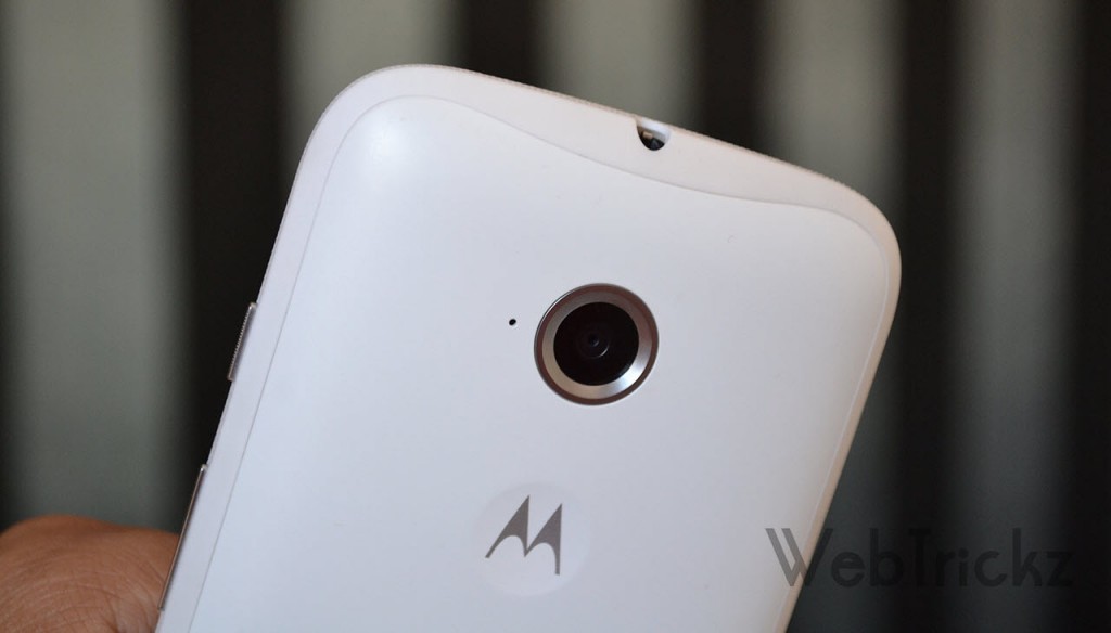 moto E 2nd gen rear camera