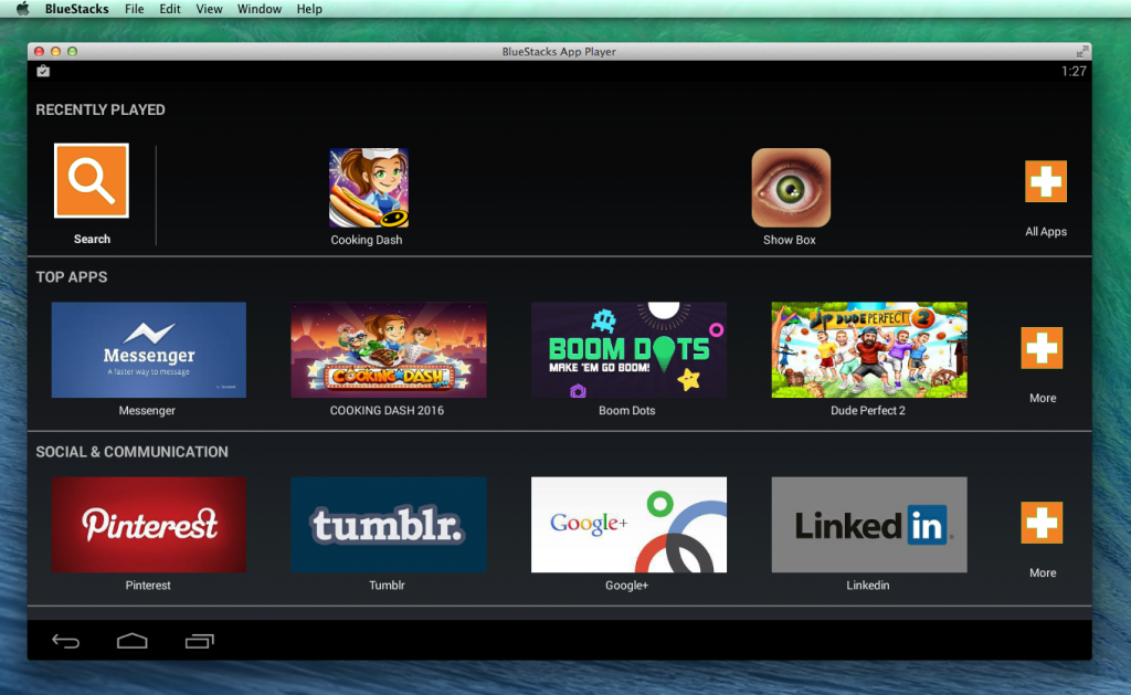 bluestacks for mac os x yosemite