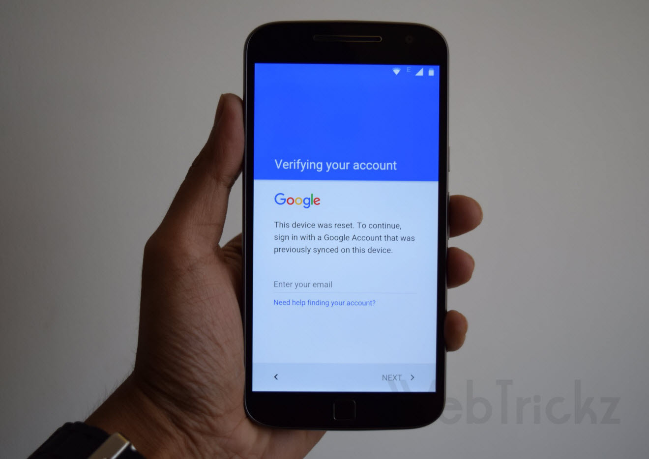 How to Bypass Factory Reset Protection (FRP) on Moto G29 Plus